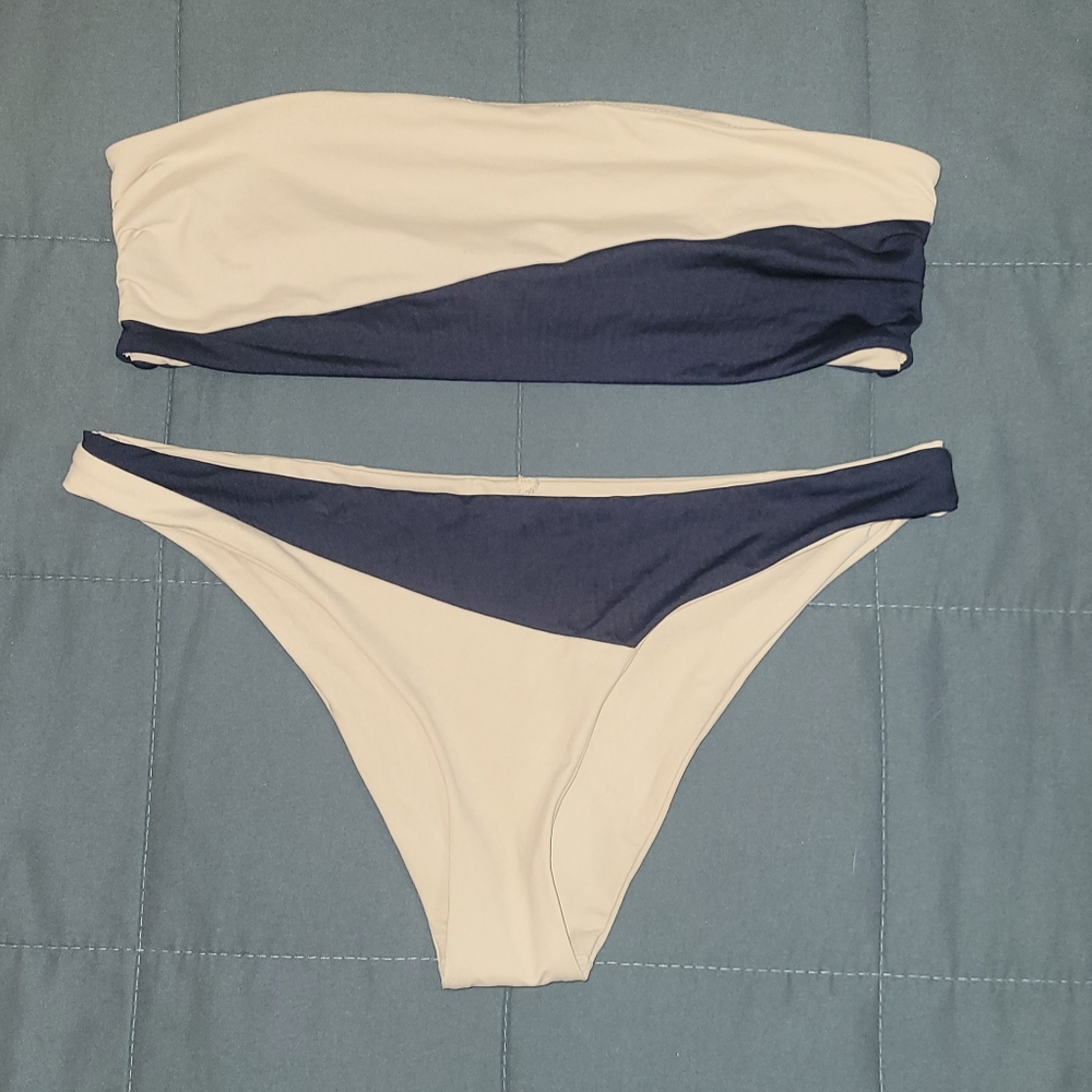 Tavik color block bikini